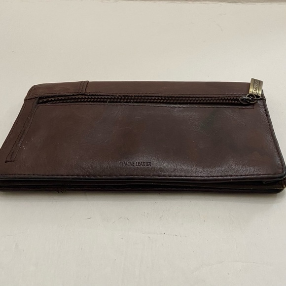 Vintage Dockers, Brown  Genuine Leather Long Wallet - Picture 11 of 12